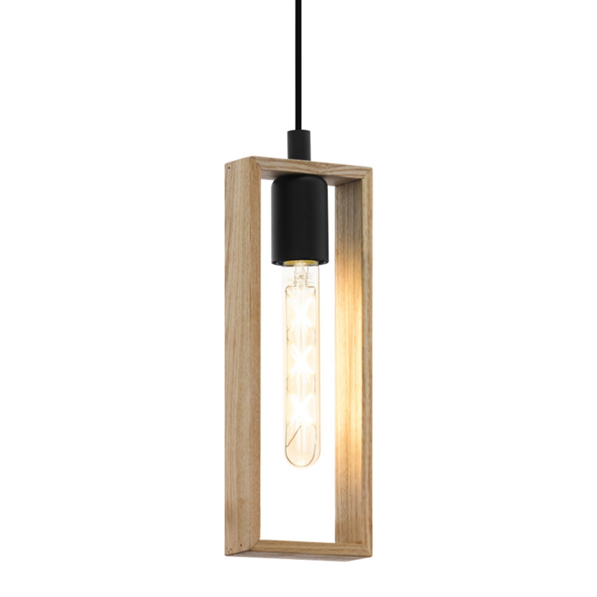Eglo - Żyrandol na lince 1xE27/60W/230V - certyfikat FSC