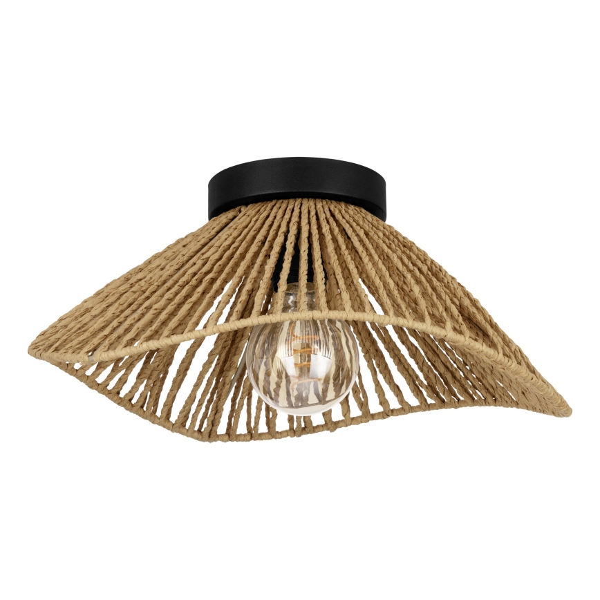 Eglo - Lampa sufitowa 1xE27/60W/230V brązowa