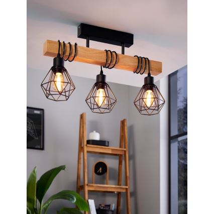 Eglo - Żyrandol natynkowy TOWNSHEND 3xE27/60W/230V