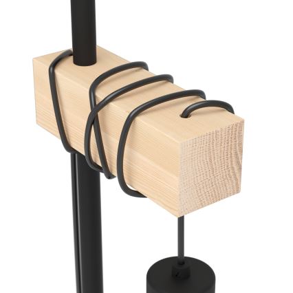 Eglo - Lampa stołowa TOWNSHEND 1xE27/60W/230V - certyfikat FSC