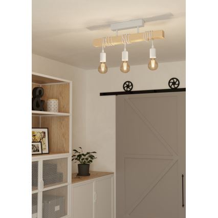 Eglo - Żyrandol natynkowy TOWNSHEND 3xE27/60W/230V