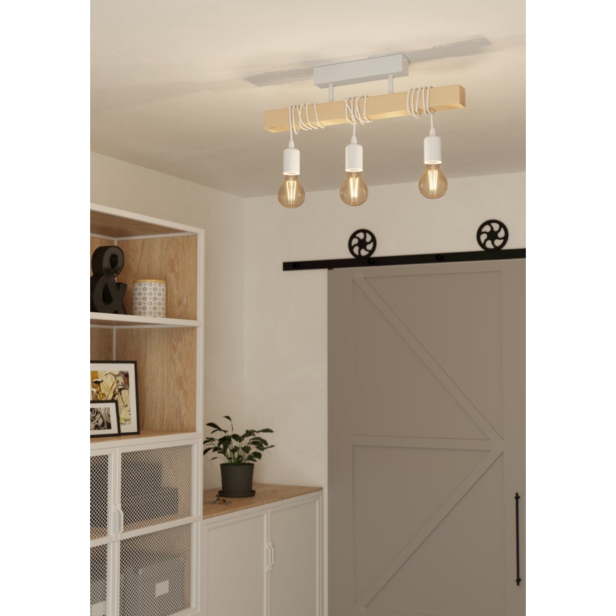 Eglo - Żyrandol natynkowy TOWNSHEND 3xE27/60W/230V