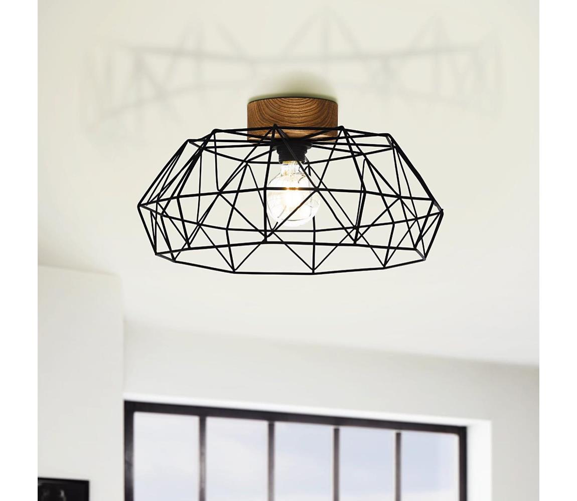 Eglo 44088 - Plafon PADSTOW 1xE27/60W/230V - FSC certyfikowano
