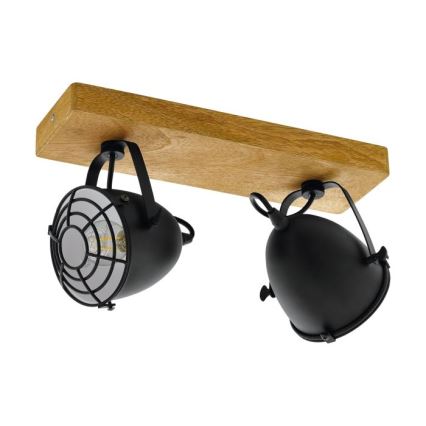 Eglo - Oświetlenie punktowe 2xE14/40W/230V - certyfikat FSC