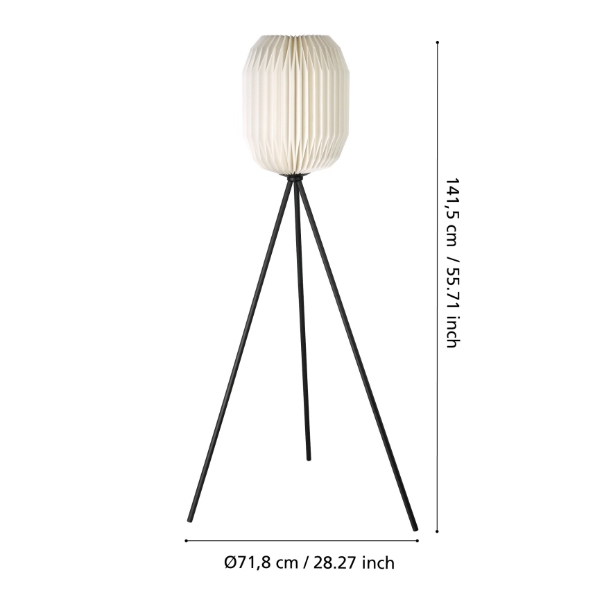Eglo - Lampa podłogowa 1xE27/40W/230V