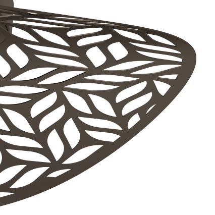 Eglo - Lampa sufitowa 1xE27/60W/230V, średnica 40 cm, brązowa