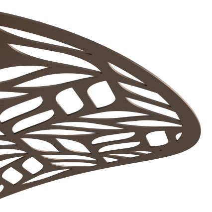 Eglo - Lampa stołowa 1xE27/60W/230V brązowa