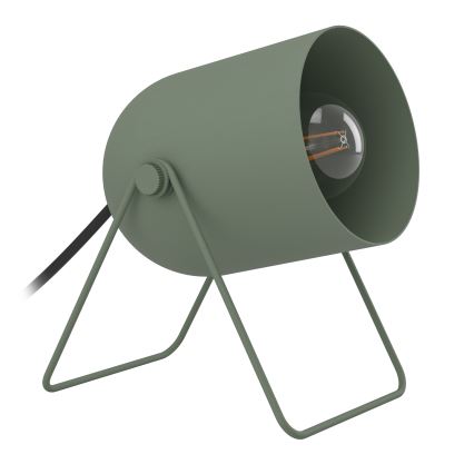 Eglo - Lampa stołowa 1xE14/8W/230V zielona