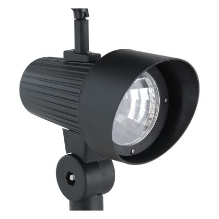 Eglo - Zestaw 3x lamp solarnych LED z czujnikiem LED/200 mAh IP44 czarny