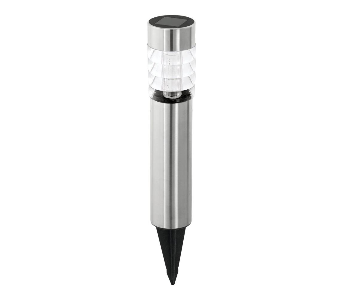 Eglo 48581 - Lampa solarna LED/0,06W/1,2V IP44 matowy chrom