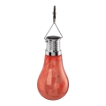 Eglo 48624 - LED Lampa solarna LED/0,06W/80 mAh czerwona