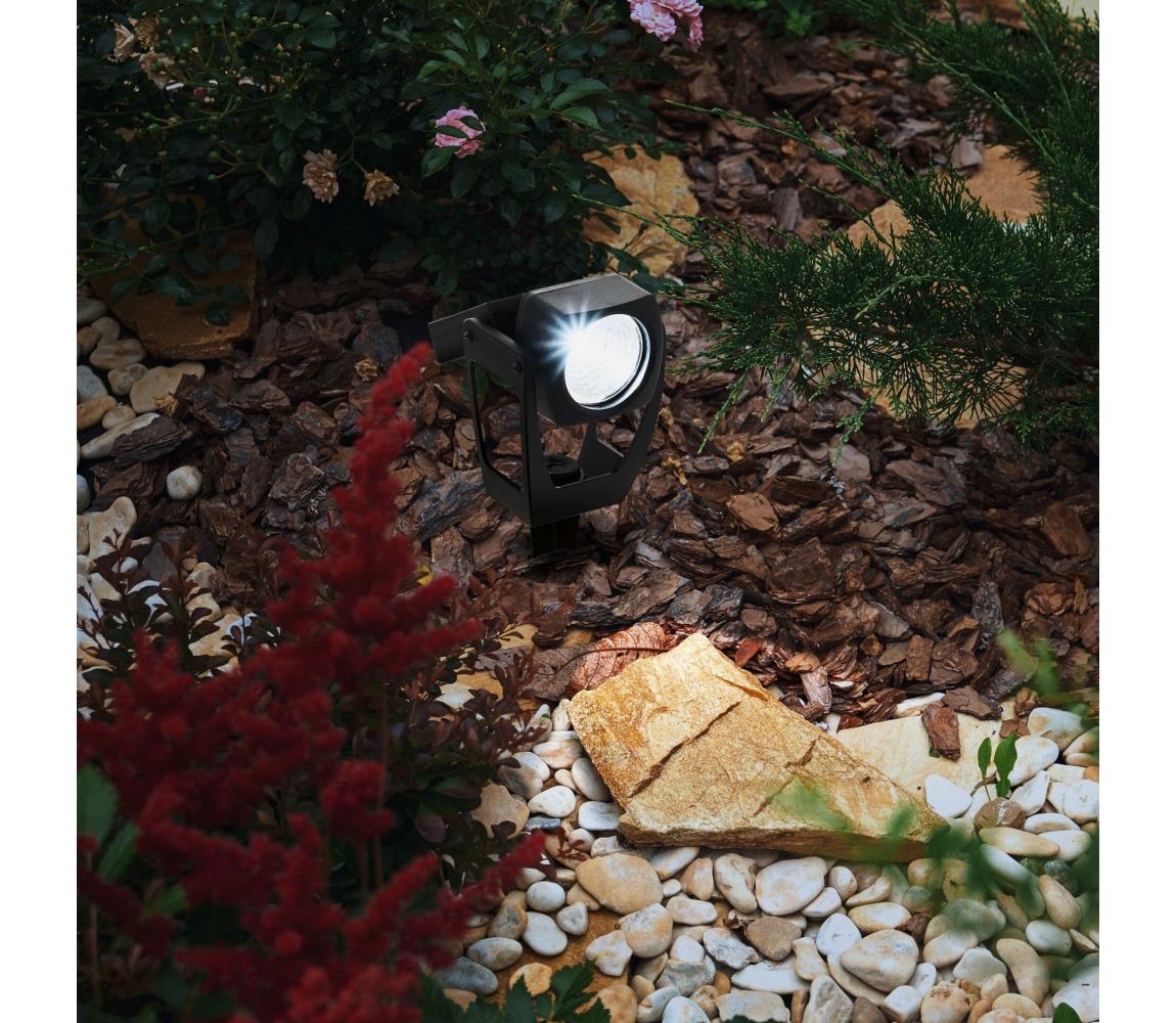 Eglo 48719 - LED Solarny reflektor SOLAR 1xLED/0,1W/3,2V IP44