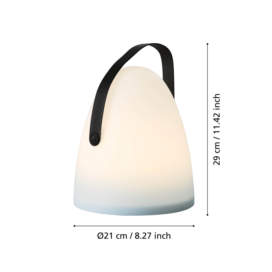 Eglo 48841 - LED Zewnętrzna lampa stołowa COLLIRADOS LED/3xAA IP44