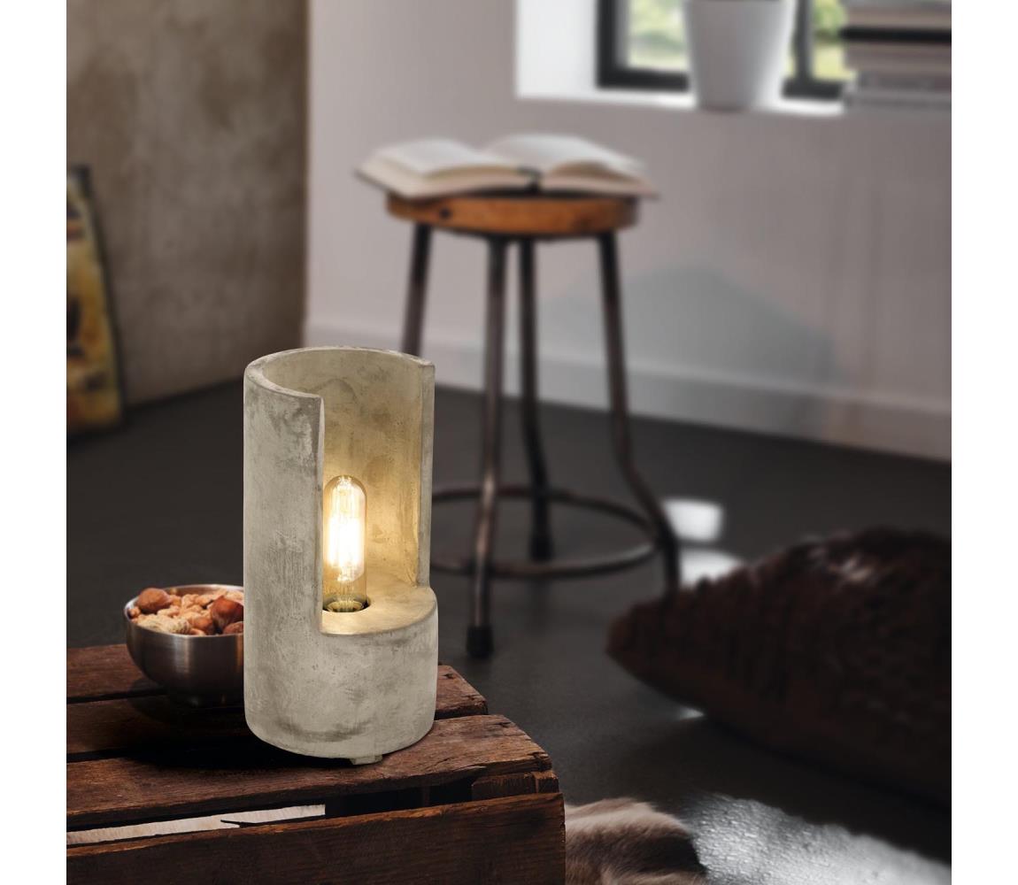 Eglo 49111 - Lampa stołowa LYNTON 1xE27/60W/230V