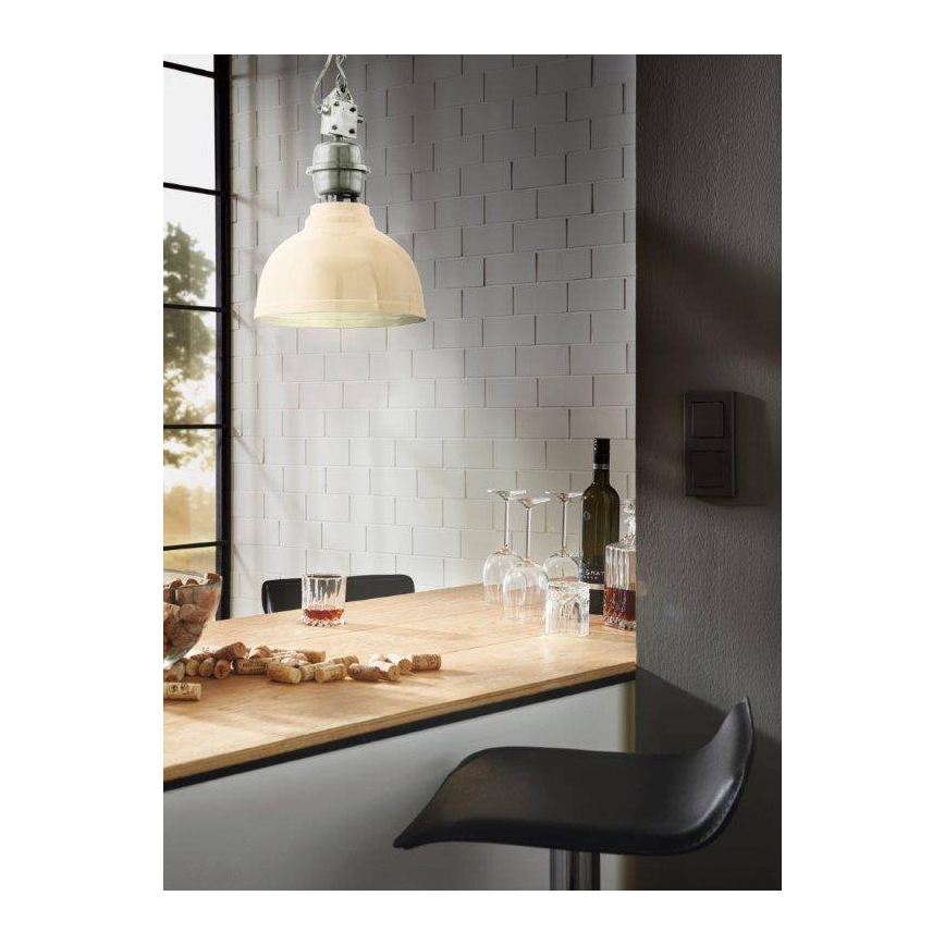 Eglo 49172 - Żyrandol na łańcuchu GRANTHAM 1xE27/60W/230V