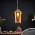 Eglo 49206 - Lampa wisząca KINGHORN na przewodzie 1xE27/42W/230V