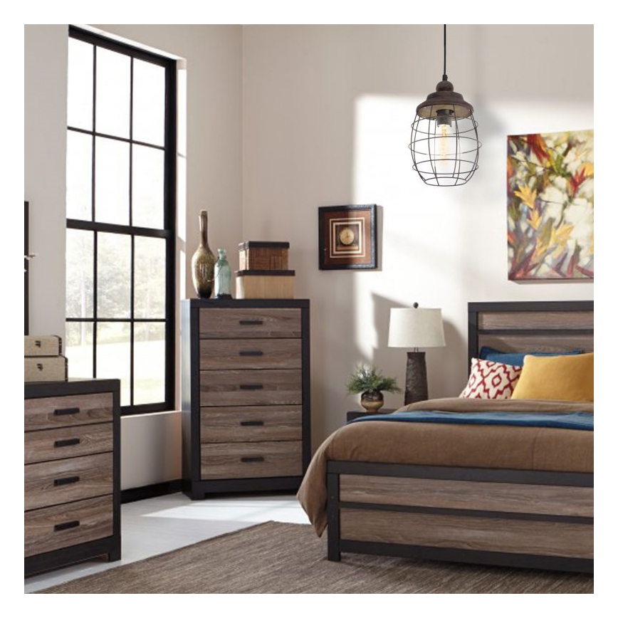 Eglo 49219 - Żyrandol BAMPTON 1xE27/60W/230V