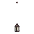 Eglo 49224 - Lampa wisząca VINTAGE 1xE27/60W/230V