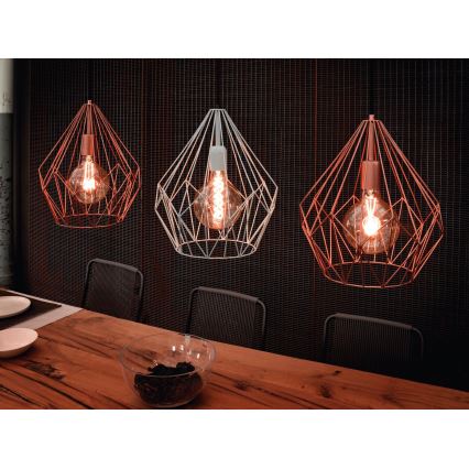 Eglo - Lampa wisząca 1xE27/60W/230V