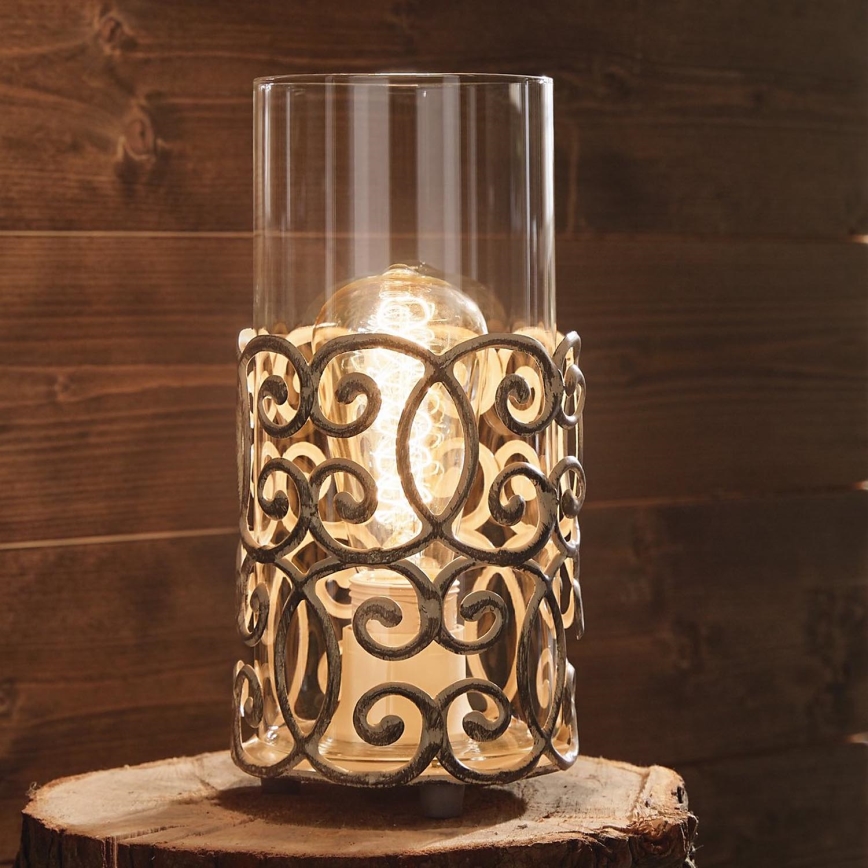 Eglo 49274 - Lampa stołowa CARDIGAN 1xE27/60W/230V