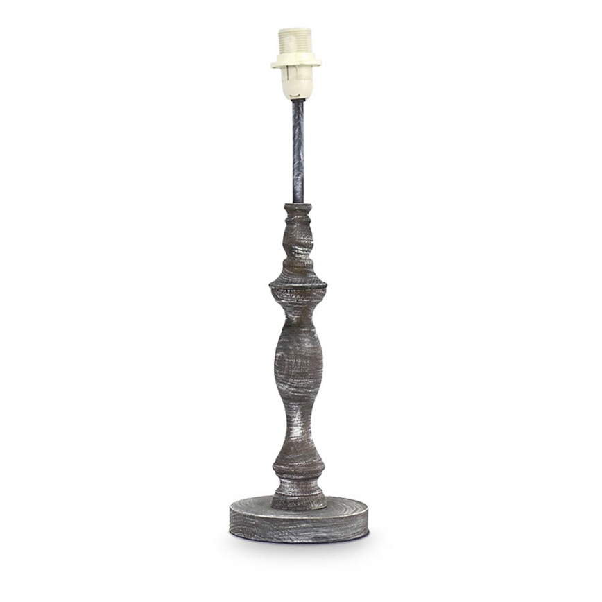 Eglo 49304 - Noga lampy VINTAGE 1xE14/40W/230V ciemny patyna szara