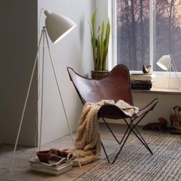 Eglo 49338 - Lampa stojąca DUNDEE 1xE27/60W/230V