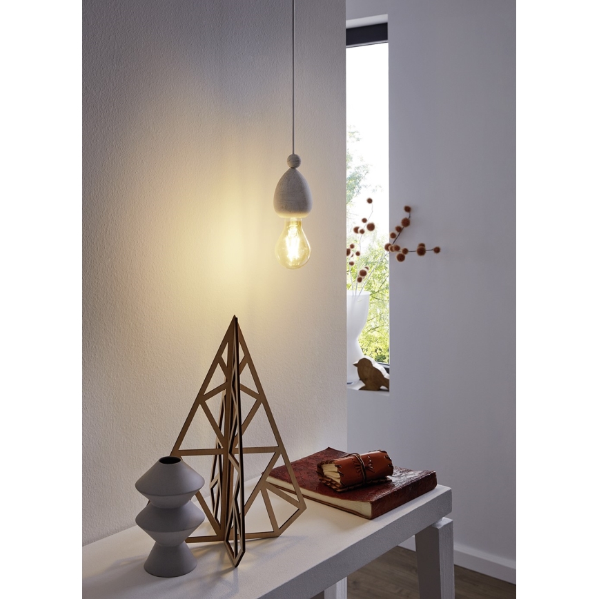 Eglo 49377 - Lampa wisząca AVOLTRI 1xE27/60W/230V