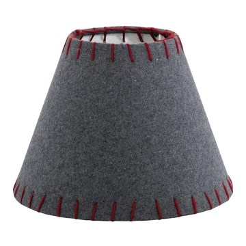 Eglo 49432 - Klosz do lampy podłogowej VINTAGE czerwony haftowany E14 śr. 20,5 cm