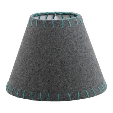 Eglo 49433 - Klosz do lampy podłogowej VINTAGE zielony haftowany E14 śr. 20,5 cm