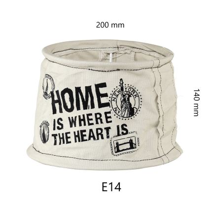 Eglo 49442 - Abażur VINTAGE pytel home E14, śr. 20 cm