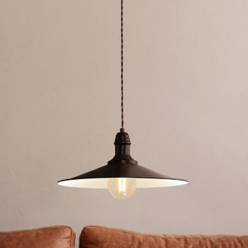 Eglo 49456 - Lampa wisząca na lince STOCKBURY 1xE27/60W/230V śr. 36 cm