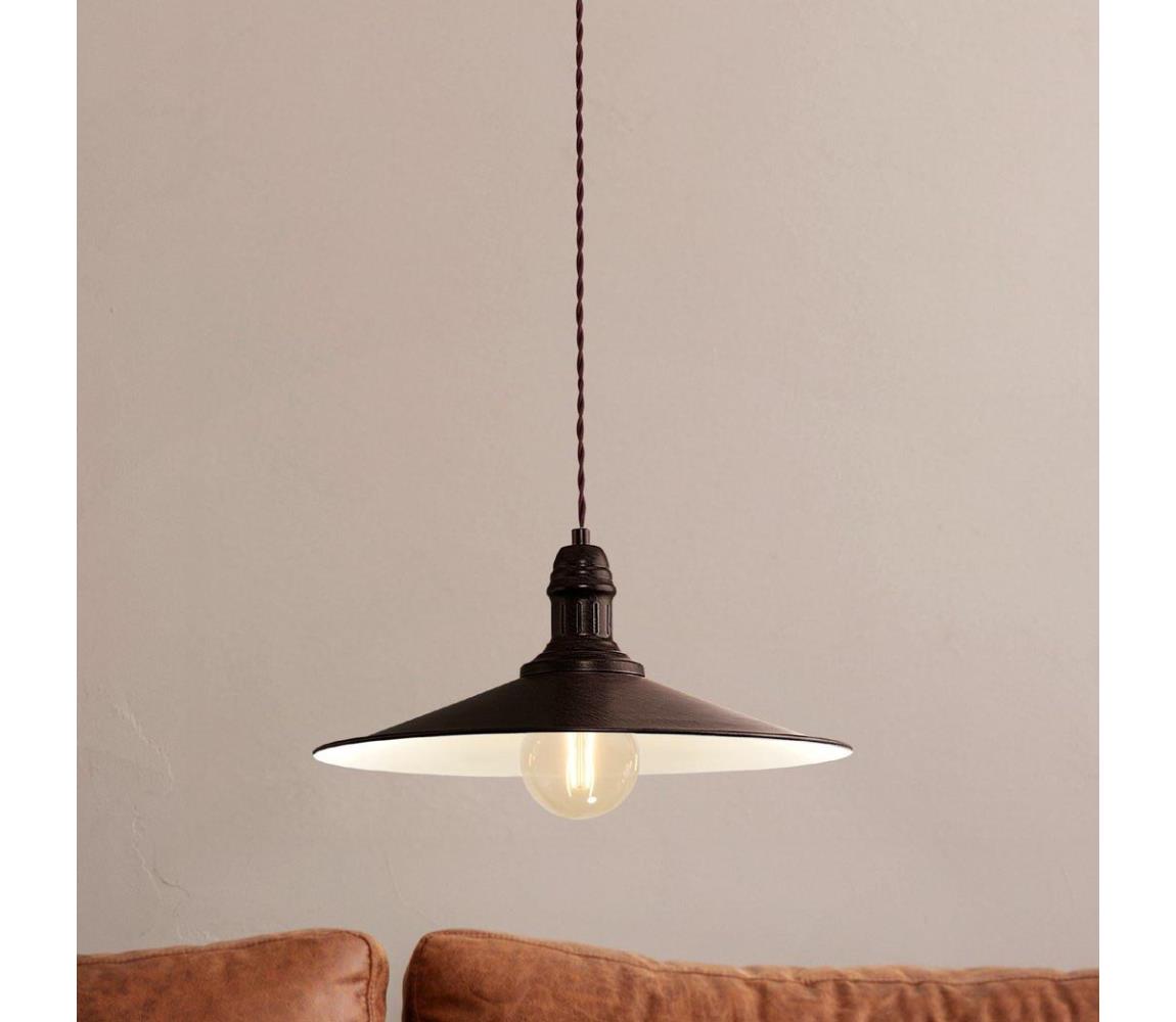 Eglo 49456 - Żyrandol STOCKBURY 1xE27/60W/230V
