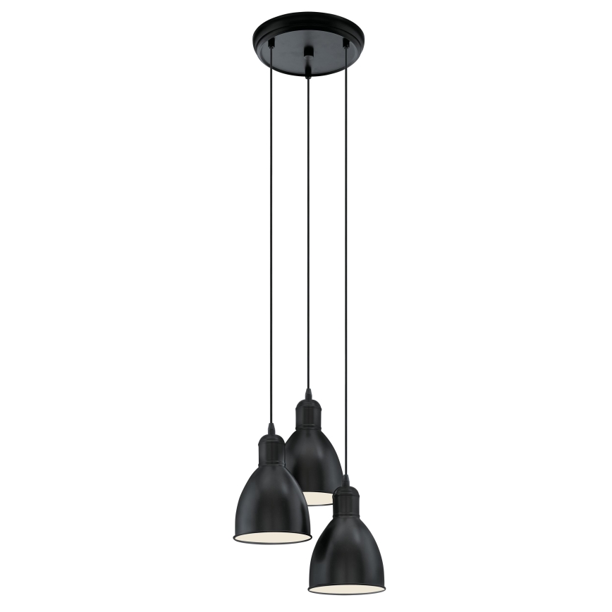 Eglo - Żyrandol 3xE27/60W/230V