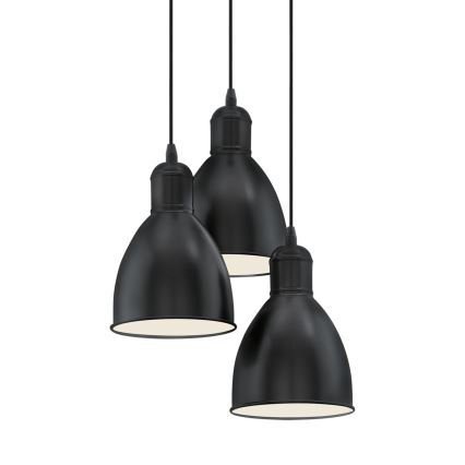 Eglo - Żyrandol 3xE27/60W/230V