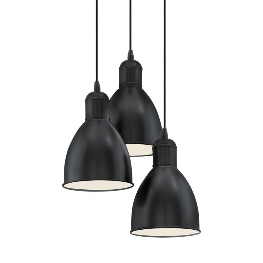 Eglo - Żyrandol 3xE27/60W/230V