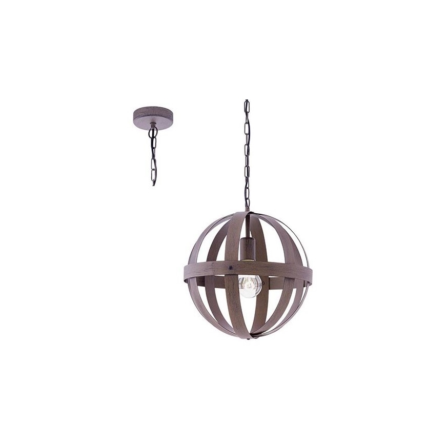 Eglo 49482 - Żyrandol na łańcuchu WESTBURY 1xE27/60W/230V śr. 37 cm