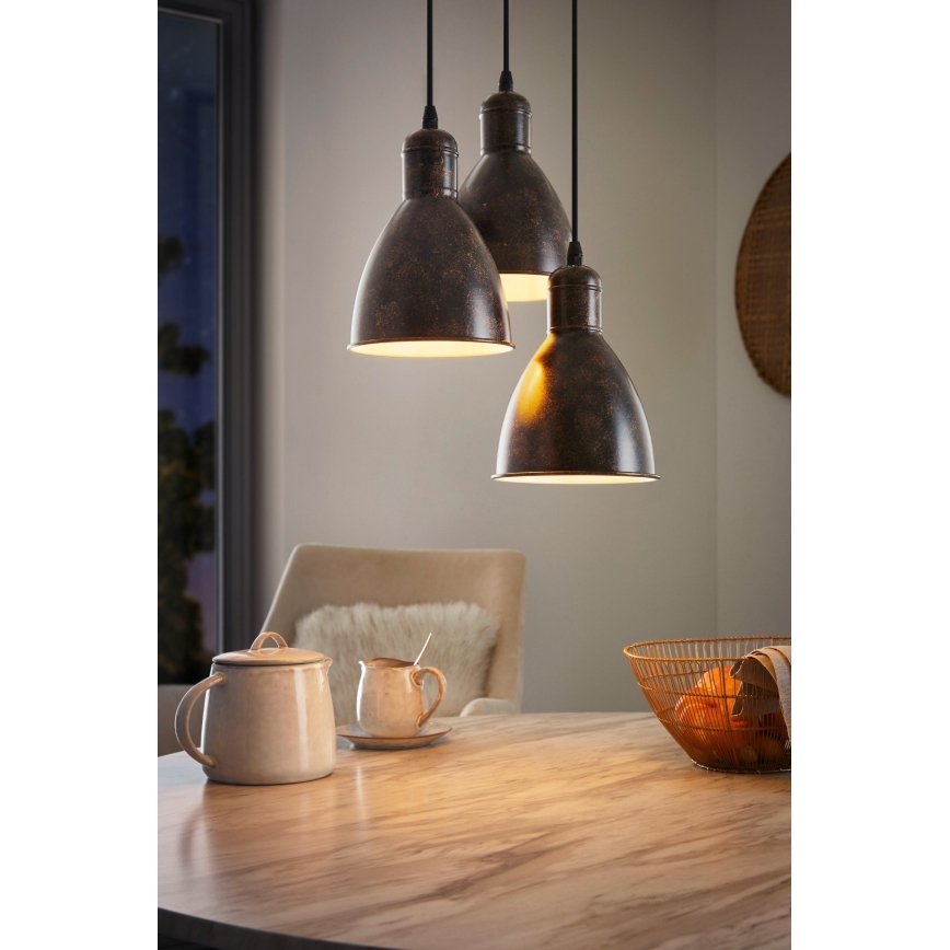 Eglo - Żyrandol 3xE27/60W/230V