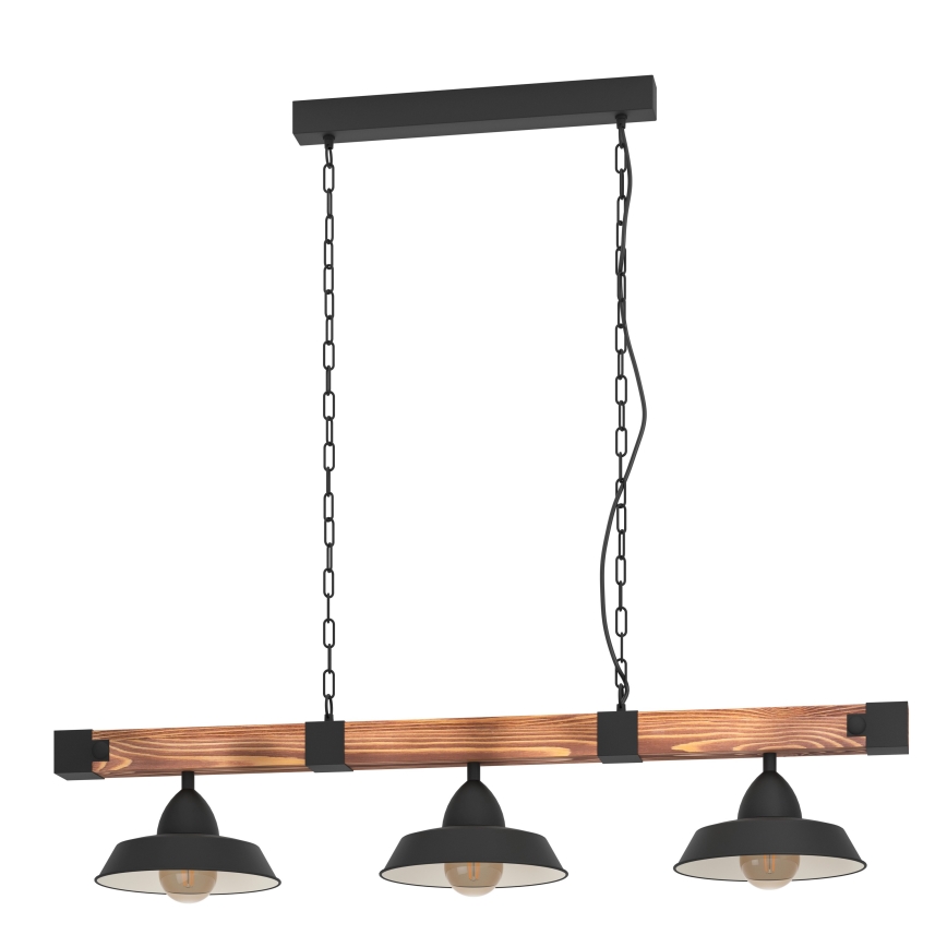 Eglo - Żyrandol na łańcuchu 3xE27/60W/230V