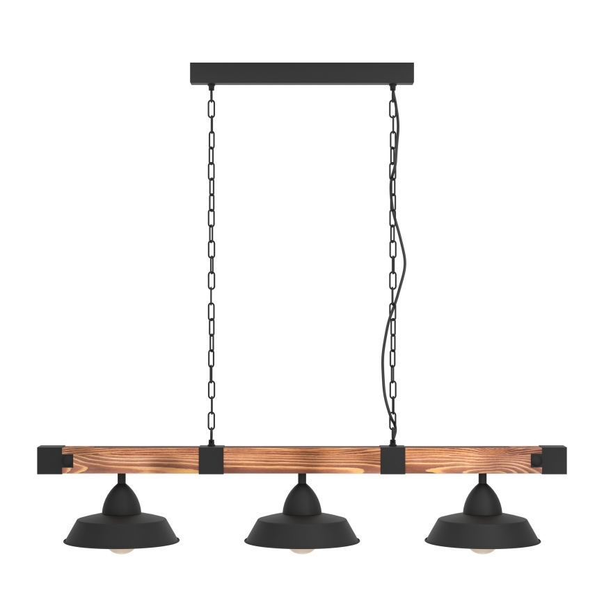 Eglo - Żyrandol na łańcuchu 3xE27/60W/230V