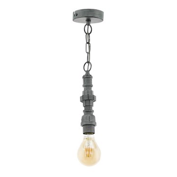 Eglo 49707 - Żyrandol na łańcuchu CHEPSTOW 1xE27/60W/230V