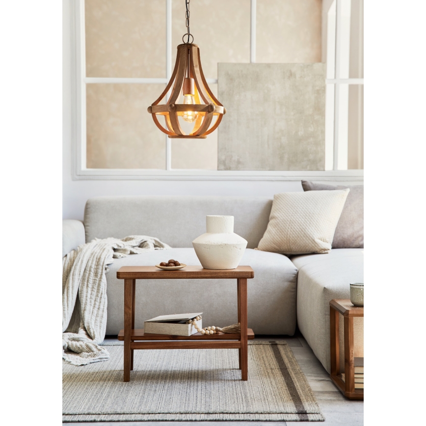 Eglo 49724 - Żyrandol na łańcuchu KINROSS 1xE27/60W