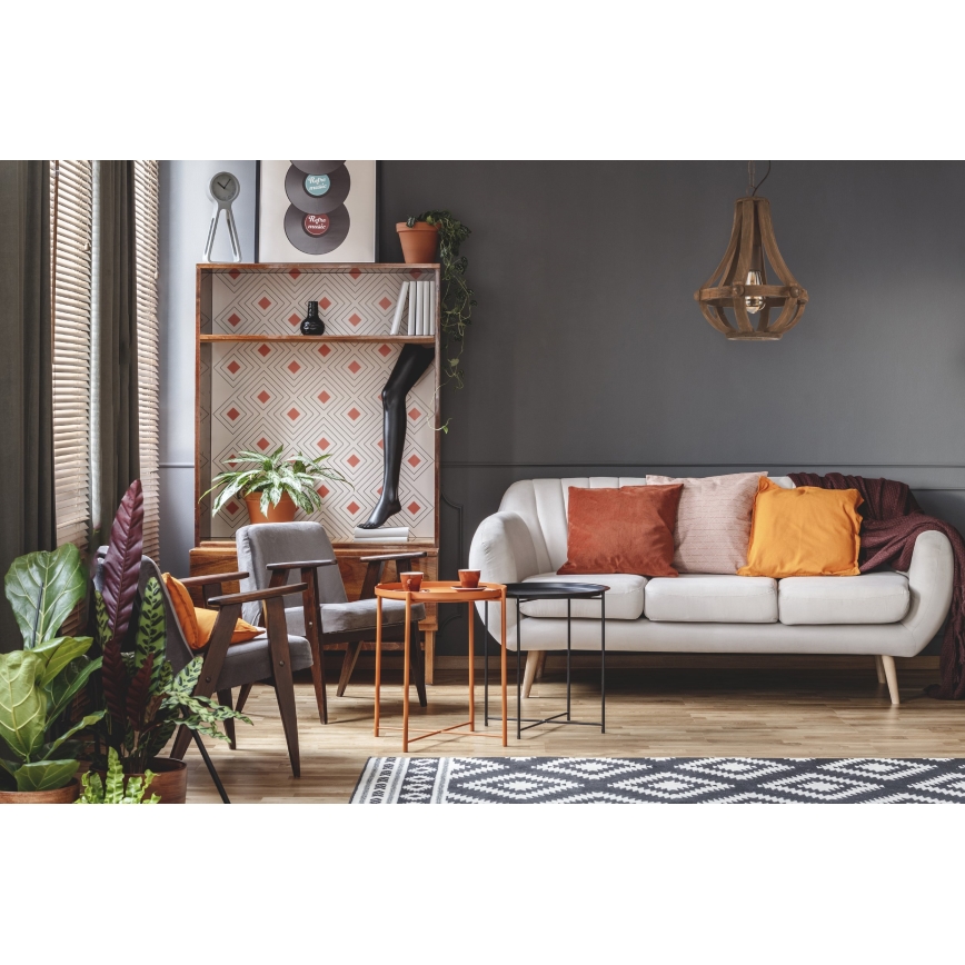 Eglo 49724 - Żyrandol na łańcuchu KINROSS 1xE27/60W