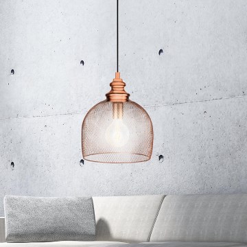 Eglo 49738 - Lampa wisząca STRAITON 1xE27/60W