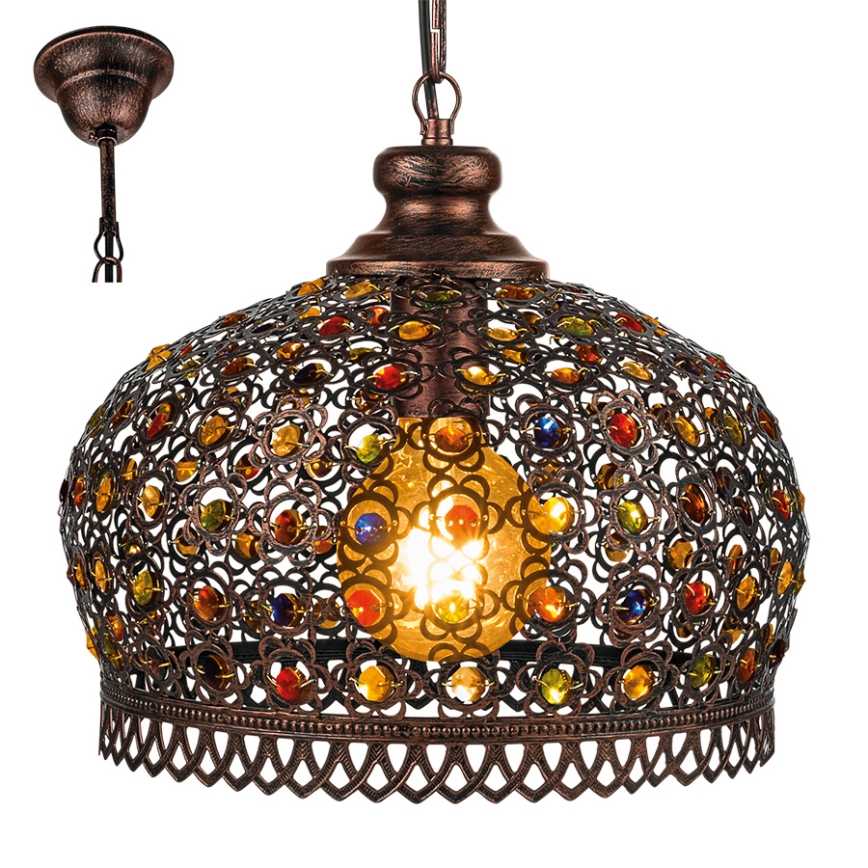 Eglo 49764 - Lampa wisząca JADIDA 1xE27/60W