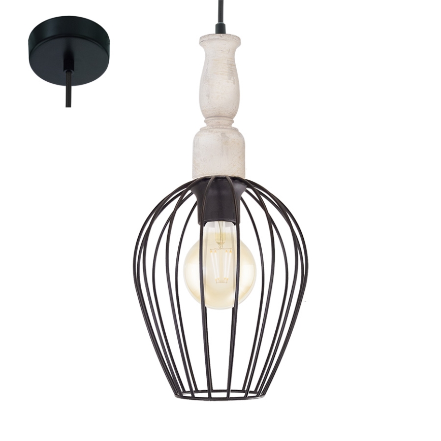 Eglo 49782 - Lampa wisząca NORHAM 1xE27/60W