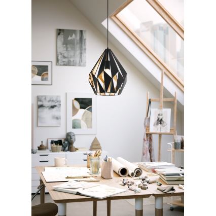 Eglo - Lampa wisząca 1xE27/60W/230V