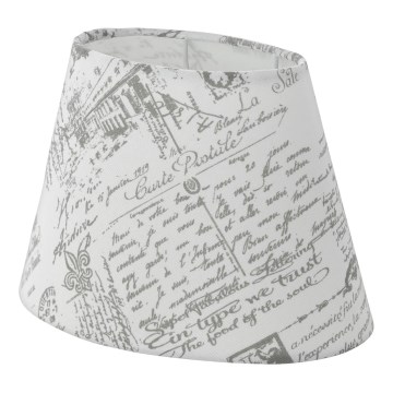 Eglo 49965 - Abażur tekstylny do lampy podłogowej VINTAGE E14/E27 Paryż śr. 25 cm