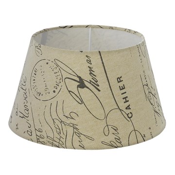 Eglo 49987 - Abażur tekstylny do lampy podłogowej VINTAGE E14/E27 śr. 25 cm