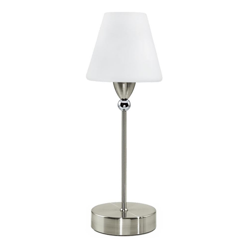 Eglo 54213 - Lampa stołowa 1xE14/40W/230V matowy chrom
