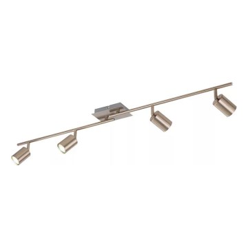 Eglo 54684 - Oprawa punktowa LED 4xGU10/5W/230V matowy chrom